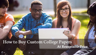 Buy a custom written paper college