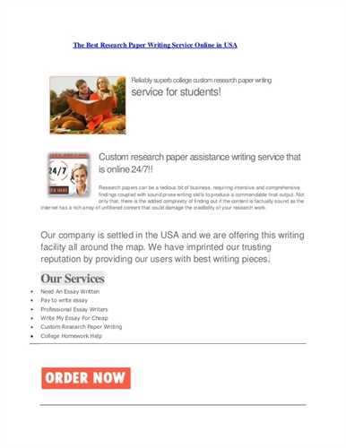 Writing paper service