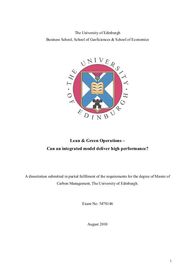Dissertation front cover