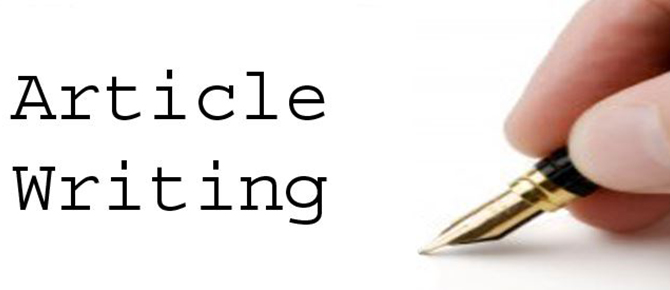 Online article writing