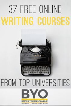 Writing courses online