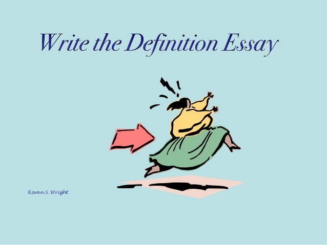 Writing definition essay