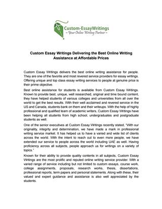 Writing assistance online